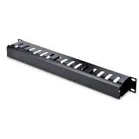 StarTech.com Panel Canaleta 1U de Gestión de Cables para Rack de Conductos Horizon
