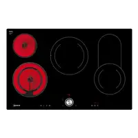 Neff T18PT16X0 hobs Negro Integrado 80 cm Cerámico 4 zona(s)