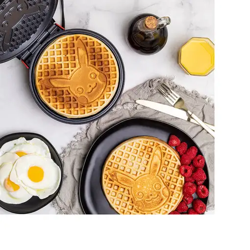 Uncanny Brands WM1POKPIKEU gofrera 1 barquillo(s) Negro, Rojo, Amarillo