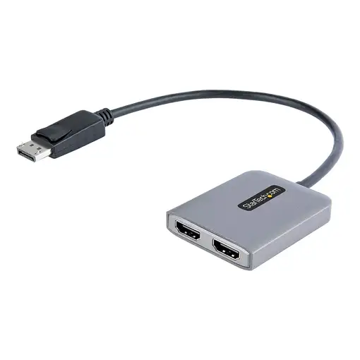 StarTech.com Hub Concentrador MST DisplayPort a 2 Puertos HDMI - HDMI Doble de 4K