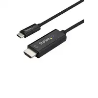 StarTech.com Cable Adaptador de 2m USB-C a HDMI 4K 60Hz - Negro - Cable USB Tipo C