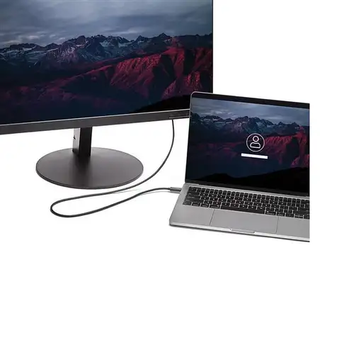 StarTech.com Cable Adaptador de 2m USB-C a HDMI 4K 60Hz - Negro - Cable USB Tipo C