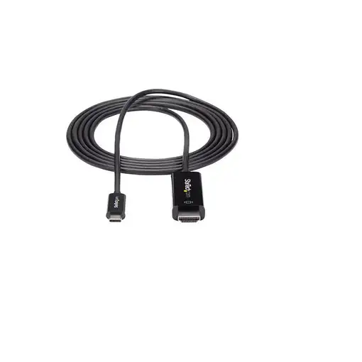 StarTech.com Cable Adaptador de 2m USB-C a HDMI 4K 60Hz - Negro - Cable USB Tipo C