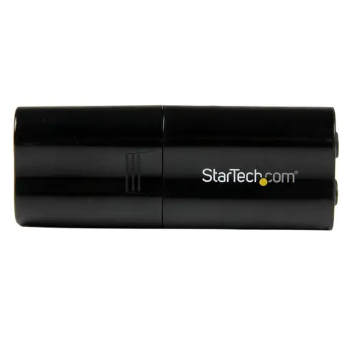 StarTech.com Tarjeta de Sonido Estéreo USB Externa Adaptador Conversor - Negro