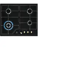 Electrolux EGS6436RK Negro Integrado Encimera de gas 4 zona(s)