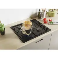 Candy Idea CHW6LBB Negro Integrado 60 cm Encimera de gas 4 zona(s)