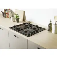 Candy Idea CHW6LBB Negro Integrado 60 cm Encimera de gas 4 zona(s)