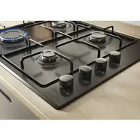 Candy Idea CHW6LBB Negro Integrado 60 cm Encimera de gas 4 zona(s)