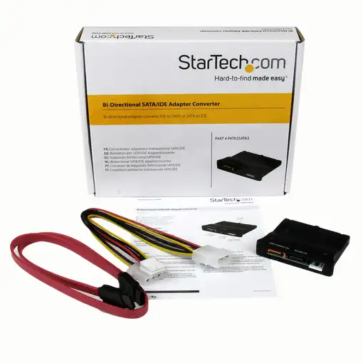 StarTech.com Conversor Adaptador IDE ATA a SATA Bidireccional
