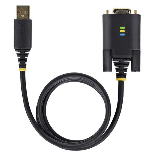 StarTech.com Cable Adaptador USB a Serie de 1m - Serial - Retención COM - FTDI - A