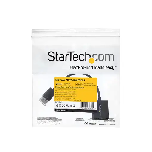 StarTech.com Adaptador Conversor DisplayPort 1.2 a VGA - Convertidor DP a VGA HD15