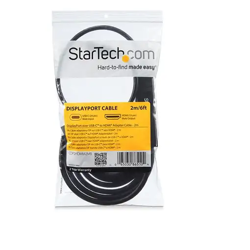 StarTech.com Cable Adaptador USB-C a HDMI - 1m - 4K a 30Hz