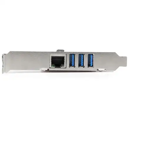 StarTech.com Tarjeta Adaptador de Red Ethernet Gigabit Combo con Hub Concentrador