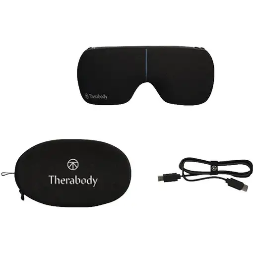 Therabody Smart Goggles 2.0 masajeador Cara Negro