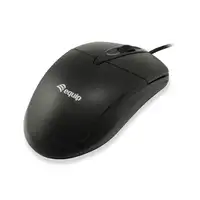 Equip 245102 ratón Oficina Ambidextro USB tipo A Óptico 1000 DPI