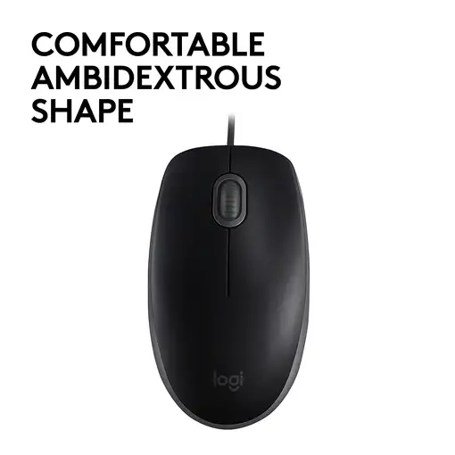 Logitech B110 Silent ratón Oficina Ambidextro USB tipo A Óptico 1000 DPI