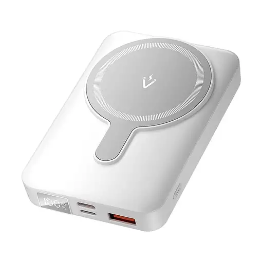Vention FHTW0 batería externa 10000 mAh Cargador inalámbrico Blanco
