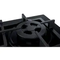 Bosch Serie 4 PNH6B6B90 hobs Negro Integrado 60 cm Encimera de gas 4 zona(s)