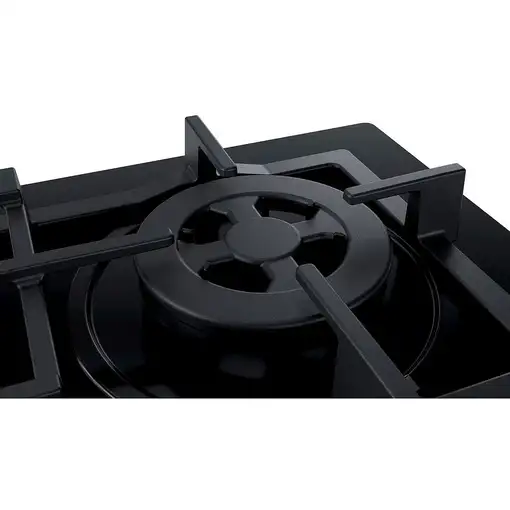 Bosch Serie 4 PNH6B6B90 hobs Negro Integrado 60 cm Encimera de gas 4 zona(s)