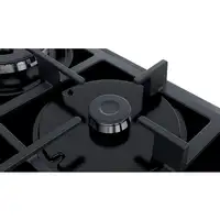Bosch Serie 4 PNH6B6B90 hobs Negro Integrado 60 cm Encimera de gas 4 zona(s)