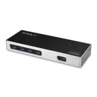 StarTech.com Dock USB-C y USB-A - Docking Station para 2 Monitores DisplayPort y H