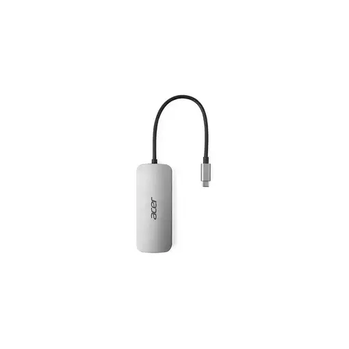 Acer 7in1 Type C Dongle Alámbrico USB 3.2 Gen 1 (3.1 Gen 1) Type-C Plata
