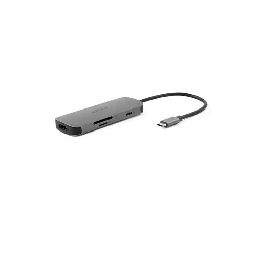 Acer 7in1 Type C Dongle Alámbrico USB 3.2 Gen 1 (3.1 Gen 1) Type-C Plata
