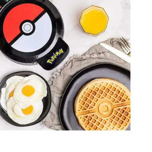 Uncanny Brands WM1POKPK1EU gofrera 1 barquillo(s) Negro, Rojo