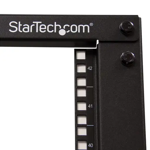 StarTech.com Rack 42U Móvil de Marco Abierto de 4 Columnas para Servidores - Rack