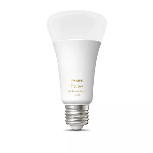 Philips Hue White ambiance Bombilla inteligente A67 - E27 - 1600