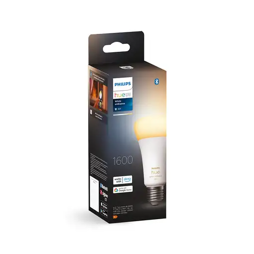 Philips Hue White ambiance Bombilla inteligente A67 - E27 - 1600