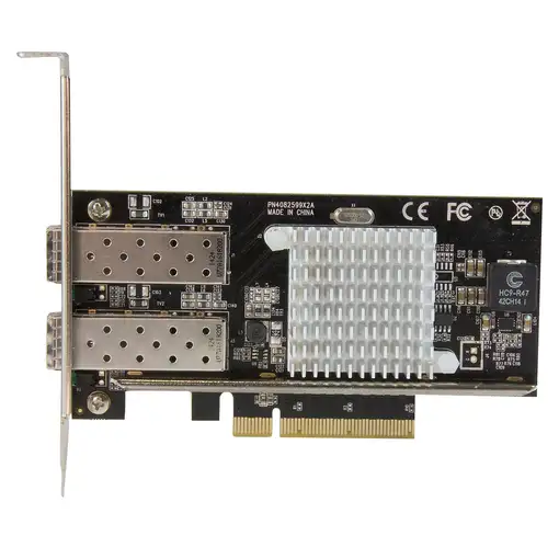 StarTech.com Tarjeta PCI Express de Red de Fibra de 10GB con 2 Puertos de SFP+ Abi