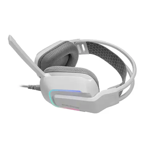 Mars Gaming MH-STRIKEW Auriculares Alámbrico Diadema Juego Blanco