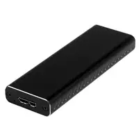 StarTech.com Caja USB 3.0 (5Gbps) a SSD M.2 de Aluminio con UASP - Negro - SATA NG