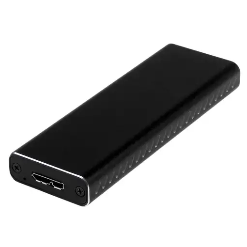 StarTech.com Caja USB 3.0 (5Gbps) a SSD M.2 de Aluminio con UASP - Negro - SATA NG