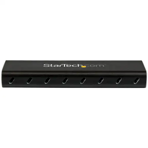 StarTech.com Caja USB 3.0 (5Gbps) a SSD M.2 de Aluminio con UASP - Negro - SATA NG