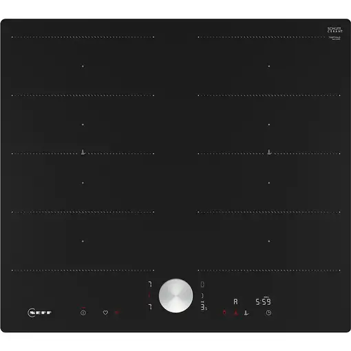 Neff T66PTX4L0 hobs Negro Integrado 60 cm Con placa de inducción 4 zona(s)
