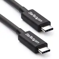 StarTech.com Cable Thunderbolt 3 Pasivo de 50cm - 40Gbps - PD 100W - Vídeo 4K/5K
