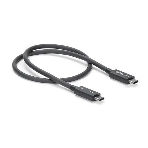 StarTech.com Cable Thunderbolt 3 Pasivo de 50cm - 40Gbps - PD 100W - Vídeo 4K/5K