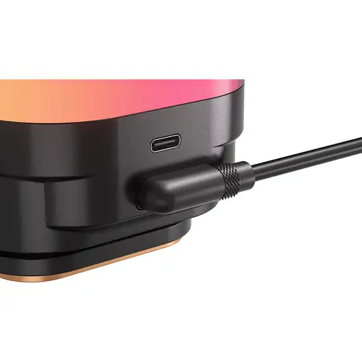 Corsair iCUE LINK TITAN 240 RX LCD Procesador Refrigerador de aire 12 cm Negro