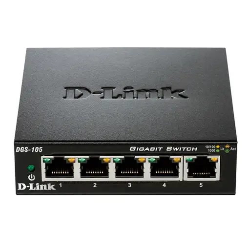 D-Link DGS-105 switch No administrado L2 Gigabit Ethernet (10/100/1000)
