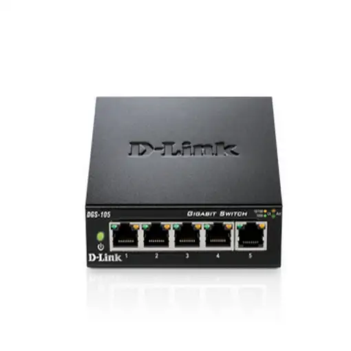 D-Link DGS-105 switch No administrado L2 Gigabit Ethernet (10/100/1000)