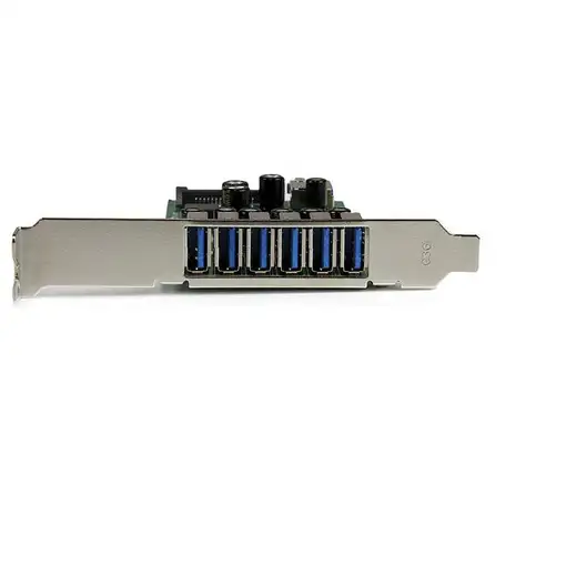 StarTech.com Adaptador tarjeta PCI Express de 7 puertos USB 3.0 con perfil bajo