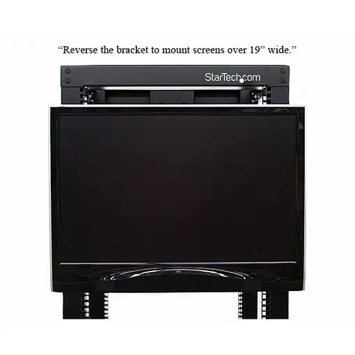 StarTech.com Bracket Soporte Montura para Monitores VESA LCD en Rack Armario de 19