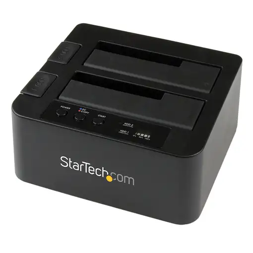 StarTech.com Duplicador USB 3.0 (5Gbps) o eSATA de Discos Duros de 2 Bahías