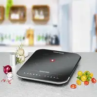 Rommelsbacher CTS 2000/IN hobs Negro, Plata Encimera Con placa de inducción 1 zona