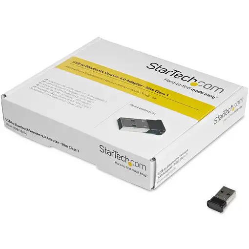 StarTech.com Micro Adaptador USB 2.0 Externo Bluetooth 4.0 EDR para Ordenador