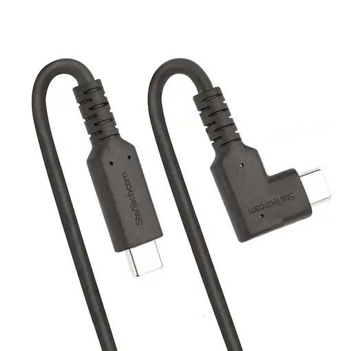 StarTech.com Cable USB-C de 1m - Acodado - USB 10 Gbps