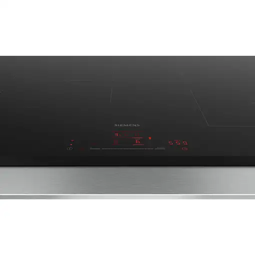 Siemens iQ500 ED851HWB1E hobs Negro Integrado 80 cm Con placa de inducción 5 zona(