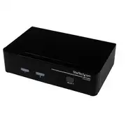 StarTech.com Conmutador Switch Profesional KVM 2 Puertos Vídeo DisplayPort - USB c